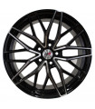 Rin 18X8 5-113 PRW Mod: P689 ET42 CB73.1 MATTE BLACK MACHINE FACE