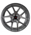 Rin 20X10 5-113 PRW Mod: P656 ET40 CB73.1 GLOSS SILVER BRUSHNED FACE WITH DARK CLEAR COAT