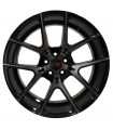 Rin 20X8.5 5-113 PRW Mod: P656 ET35 CB73.1 GLOSS BLACK MACHINE FACE WITH DARK CLEAR COAT