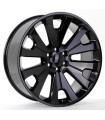 Rin 22X09 6-139.7 MOTOR SPORT Mod: CT2068 ET24 CB78.1 BLACK MACHINE FACE