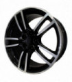 Rin 22X10 5-130 EQUIPO ORIGINAL Mod: 5628 ET55 CB71.56 BLACK MACHINE FACE