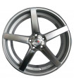 Rin 19X8.5 5-112 PRW Mod: P568 ET35 CB67.1 SILVER MACHINE FACE