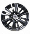 Rin 18X8 6-139.7 EQUIPO ORIGINAL MOD: 6143 ET20 CB106.1 SILVER GRAY POLISHED