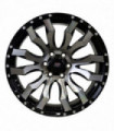 Rin 18X8.5 6-120 XP WHEELS Mod: 0215 ET18 CB78.1 GLOSS BLACK MACHINE FACE