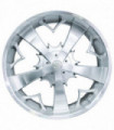 Rin 24X10 BLANK- MOTOR SPORT Mod: 543 ET13 CBXX SILVER