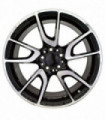 Rin 19X9 5-112 EQUIPO ORIGINAL Mod: 5625 ET45 CB66.46 BLACK POLISH