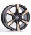 Rin 20X8.5 6-139.7 MOTOR SPORT Mod: 6049 ET25 CB78.1 SATIN BMF W/BRONZE CLEAR COAT