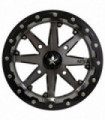 Rin 15X7 4-137 MSA WHEELS MOD M21 LOK ET00 NEGRO