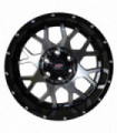 Rin 18X9 5-114.3 XP WHEELS MOD 001 ET-12 NEGRO