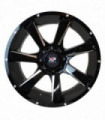 Rin 22X10 6-135/139.7 XP WHEELS MOD 1582 ET-12 NEGRO