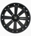 Rin 16X7 4-156 MSA WHEELS Mod: M20 KORE ET0 CBXX FLAT BLACK-MACH