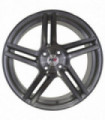 Rin 20X8.5 5-112 PRO WHEELS Mod: PRO5025 ET42 CB73.1 SILVER GLOSS/BRUSHED FACE/BLACK CLEAR COAT