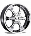 Rin 24X9 5-115/139.7 VCT Mod: SCARFACE 2 ET15 CROMADO