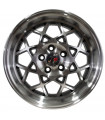 Rin 15X7 5-100 PRW Mod: P142 ET35 CB73.1 BLACK MACHINE FACE